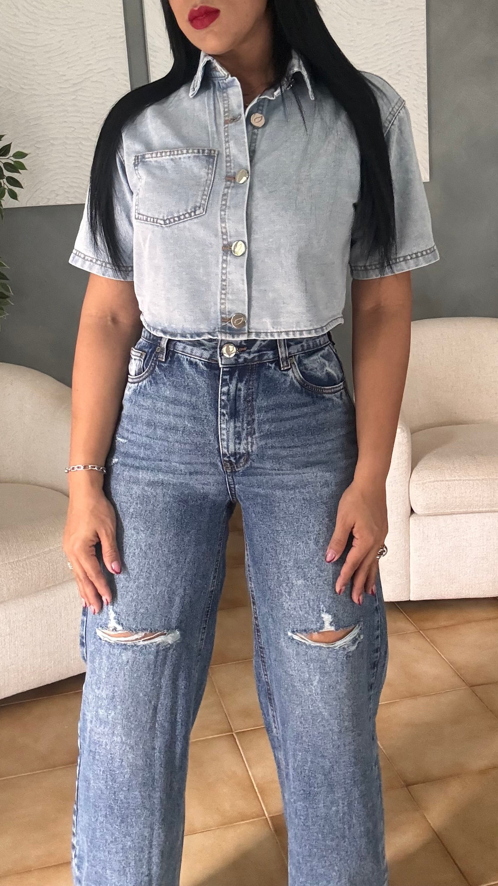 JEISA Denim Shirt