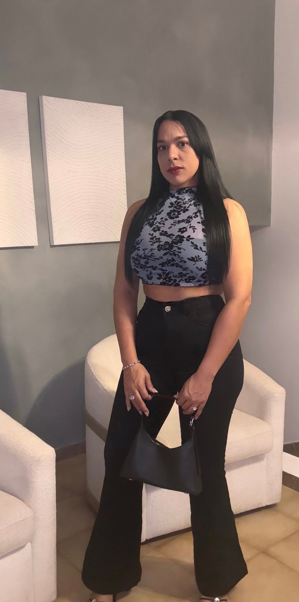 JHOIS Black Flare Jeans – Lift Fit